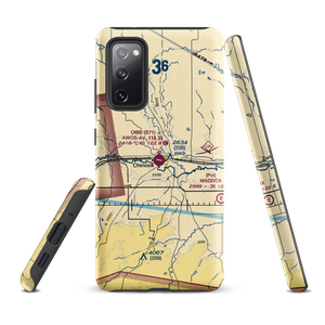 Edgar G Obie Airport (S71) VFR Sectional Samsung Phone Case