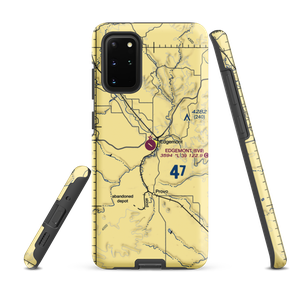 Edgemont Municipal Airport (6V0) VFR Sectional Samsung Phone Case