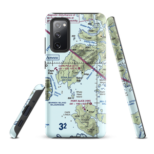 Edna Bay Seaplane Base (EDA) VFR Sectional Samsung Phone Case