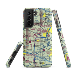 Edward Getzelman Airport (7IL7) VFR Sectional Samsung Phone Case