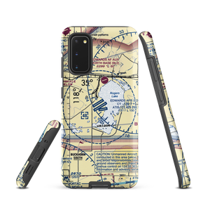 Edwards Air Force Base (EDW) VFR Sectional Samsung Phone Case