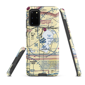 Edwards Air Force Base (EDW) VFR Sectional Samsung Phone Case