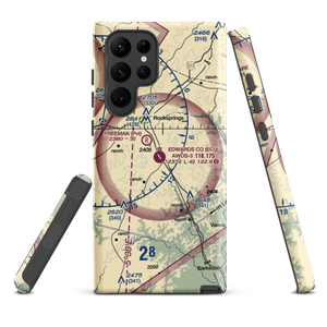 Edwards County Airport (ECU) VFR Sectional Samsung Phone Case