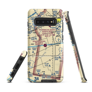 Edwards Lucian Wells Ranch Airport (TX31) VFR Sectional Samsung Phone Case