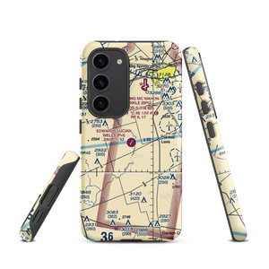 Edwards Lucian Wells Ranch Airport (TX31) VFR Sectional Samsung Phone Case