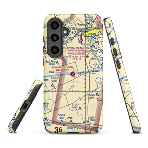 Edwards Lucian Wells Ranch Airport (TX31) VFR Sectional Samsung Phone Case