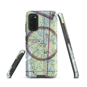 Eek Airport (EEK) VFR Sectional Samsung Phone Case