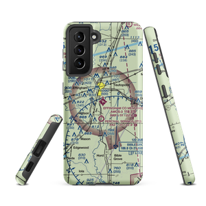 Effingham County Memorial Airport (1H2) VFR Sectional Samsung Phone Case