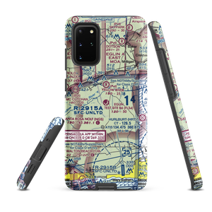 Eglin Test Site B6 Airport (FL34) VFR Sectional Samsung Phone Case