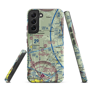 Eibes Airfield (SN90) VFR Sectional Samsung Phone Case