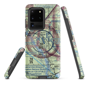 Eielson Air Force Base (EIL) VFR Sectional Samsung Phone Case