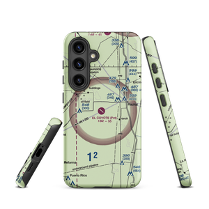 El Coyote Ranch Airport (2TA8) VFR Sectional Samsung Phone Case