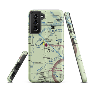 El Dorado Springs Memorial Airport (87K) VFR Sectional Samsung Phone Case