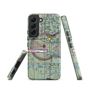 El Reno Regional Airport (RQO) VFR Sectional Samsung Phone Case