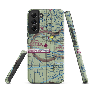 El Reno Regional Airport (RQO) VFR Sectional Samsung Phone Case