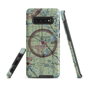 Elbow Lake Municipal - Pride of the Prairie Airport (Y63) VFR Sectional Samsung Phone Case