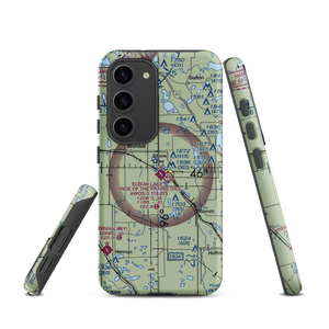 Elbow Lake Municipal - Pride of the Prairie Airport (Y63) VFR Sectional Samsung Phone Case