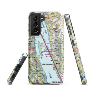 Eldred Rock Cg Heliport (ERO) VFR Sectional Samsung Phone Case