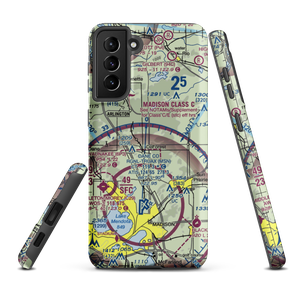 Elert Airport (WS12) VFR Sectional Samsung Phone Case