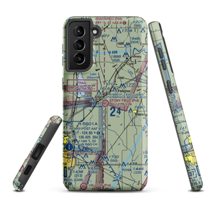 Elgin's Stony Field Airport (OK03) VFR Sectional Samsung Phone Case