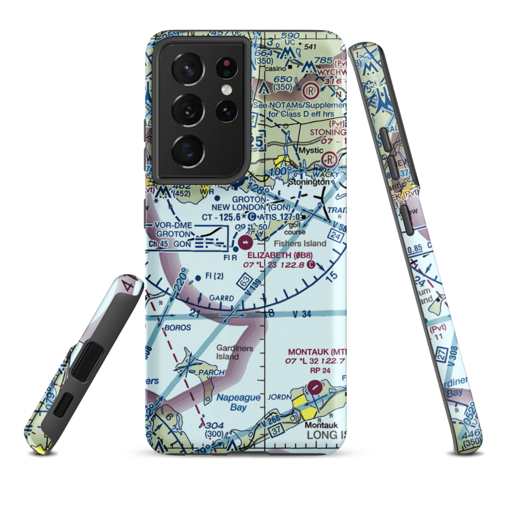 Elizabeth Field (0B8) VFR Sectional Samsung Phone Case Samsung Galaxy S21 Ultra model shown