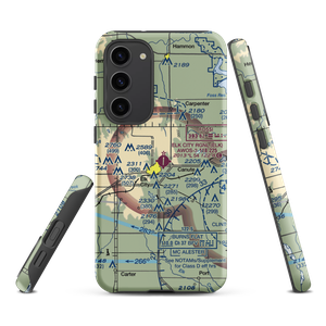 Elk City Regional Business Airport (ELK) VFR Sectional Samsung Phone Case