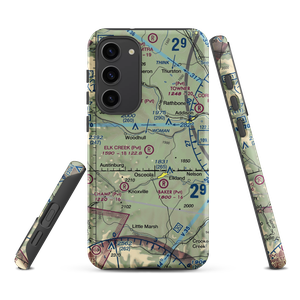 Elk Creek Airport (47NY) VFR Sectional Samsung Phone Case