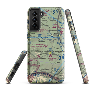 Elk Creek Airport (47NY) VFR Sectional Samsung Phone Case