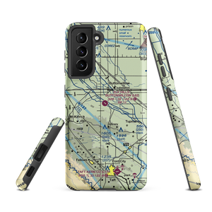 Elk Hills Buttonwillow Airport (L62) VFR Sectional Samsung Phone Case