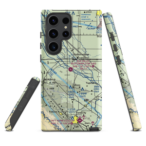 Elk Hills Buttonwillow Airport (L62) VFR Sectional Samsung Phone Case