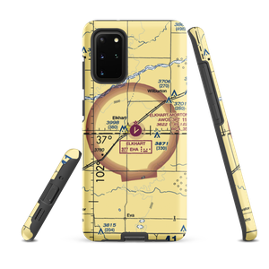 Elkhart Morton County Airport (EHA) VFR Sectional Samsung Phone Case