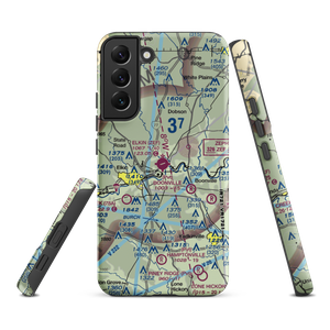 Elkin Municipal Airport (ZEF) VFR Sectional Samsung Phone Case