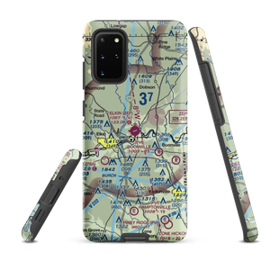 Elkin Municipal Airport (ZEF) VFR Sectional Samsung Phone Case