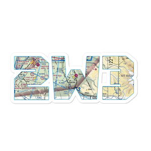 Swanson Airport (2W3) VFR Sectional Sticker