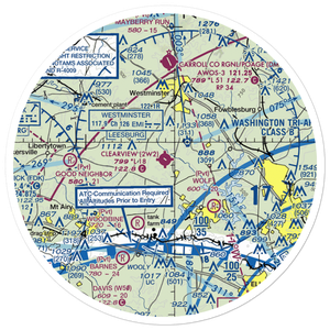 Clearview Airpark (2W2) VFR Sectional Sticker (30 mile)