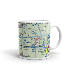 Hartenbower Hectares Airport (2V3) VFR Sectional  Mug