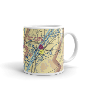 Rockford Municipal Airport (2U4) VFR Sectional  Mug