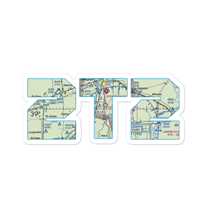 Percival Springs Airport (2T2) VFR Sectional Sticker