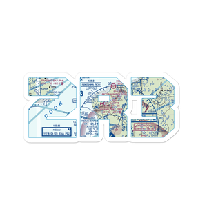 Island Lake Seaplane Base (2R3) VFR Sectional Sticker