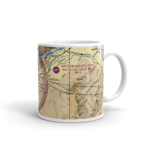 Parker Carson Airport (2Q5) VFR Sectional  Mug