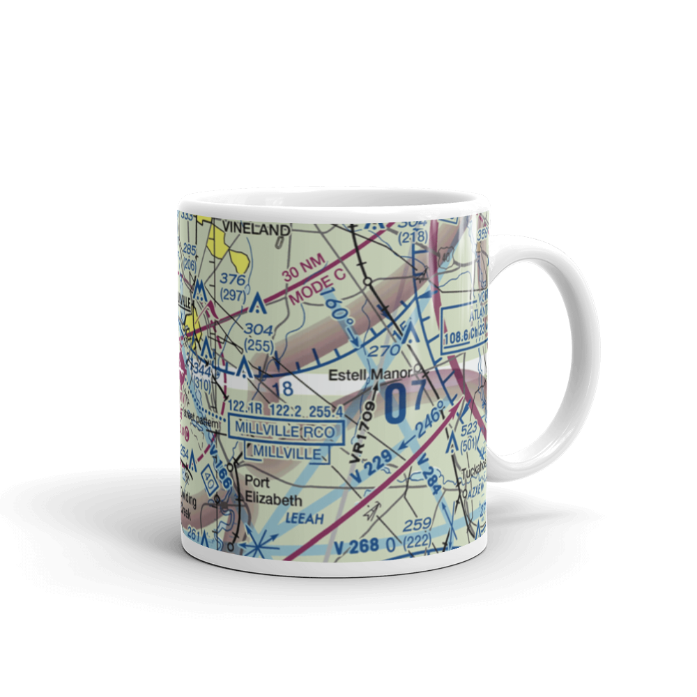 Holly City Heliport (2P5) VFR Sectional  Mug 