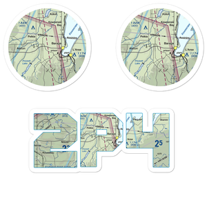 Baraga Airport (2P4) VFR Sectional Sticker Pack