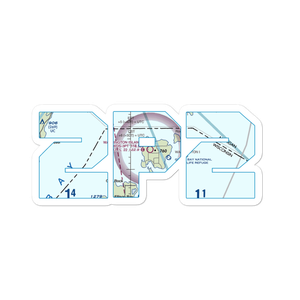 Washington Island Airport (2P2) VFR Sectional Sticker