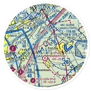 Redwing Airport (2N6) VFR Sectional Sticker (20 mile)