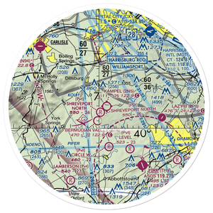 Kampel Airport (2N5) VFR Sectional Sticker (30 mile)
