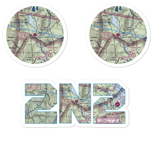 Newfound Valley Airport (2N2) VFR Sectional Sticker Pack