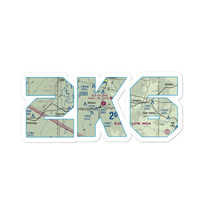 Elk County Airport (2K6) VFR Sectional Sticker