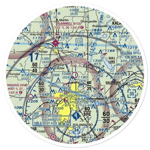 Triple H Airport (2H4) VFR Sectional Sticker (30 mile)
