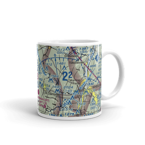 Bannock Heliport (2D6) VFR Sectional  Mug