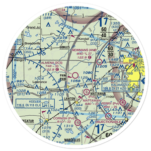 Almena Airport (2C5) VFR Sectional Sticker (30 mile)
